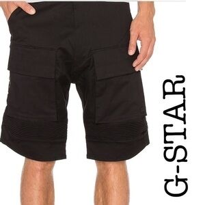 G-STAR RAW black Vodan Cargo Shorts